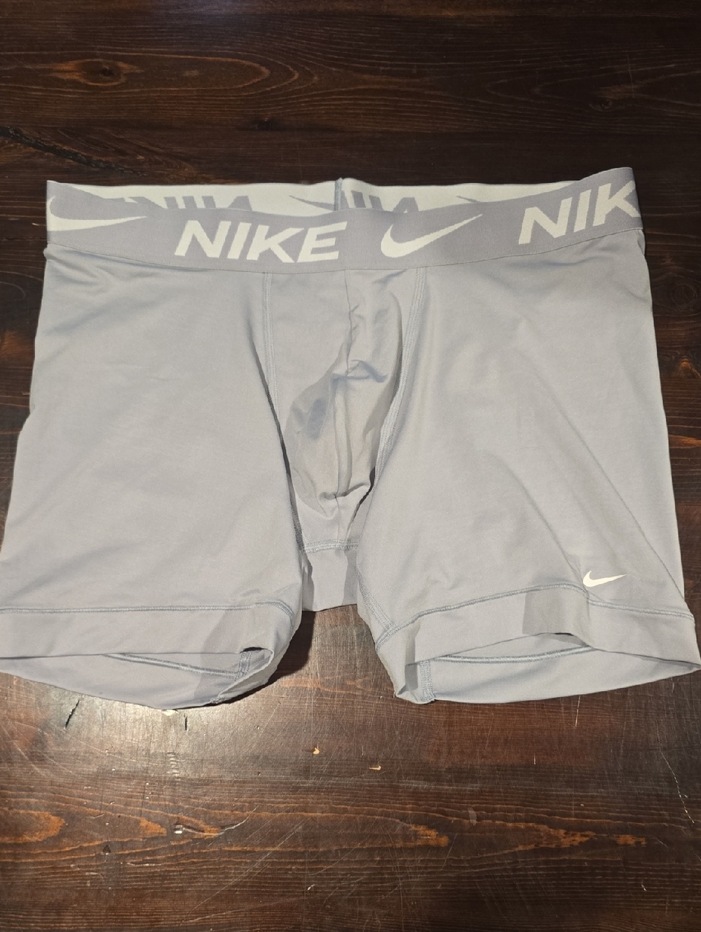 Nike Dri-FIT Essential Micro Boxer Briefs - Gray